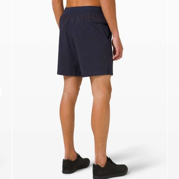 Lululemon T.H.E. Short 7" *LinerlessGravel Dust True Navy Multi Size Large - Picture 11 of 14